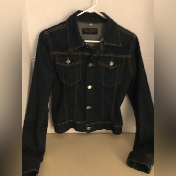 Juicy jeans women blue denim Jean jacket US size small - Picture 11 of 12
